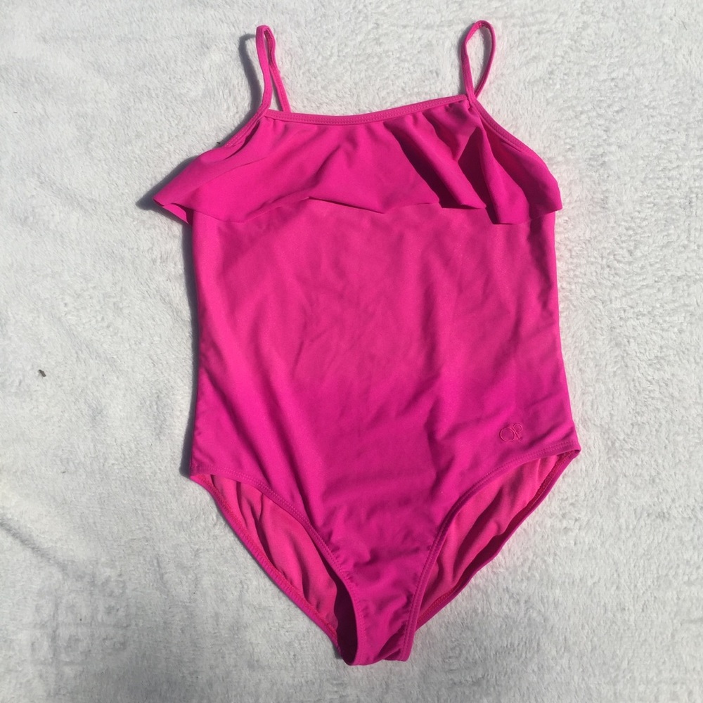 Pink Ocean Pacific One Piece Swimsuit